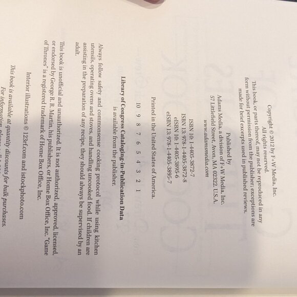 The Unofficial Game of Thrones Cookbook - Picture 9 of 12